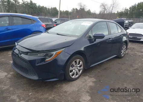 2021 Toyota Corolla Le from USA, damaged, VIN 5YFEPMAE2MP160752